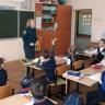 В школе №113 Дёмского района с первоклассниками прошли уроки пожарной безопасности
