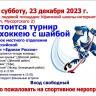 Зима - время для хоккея с шайбой!