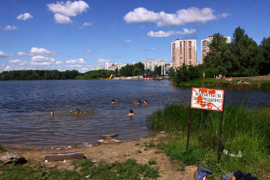 Здесь берега. Москворечье отдых пляж.