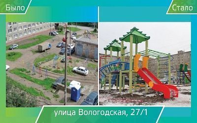 19 Детская площадка, ул. Вологодская