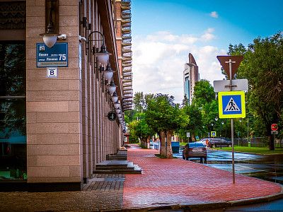 ЖК Аристократ возле парка Якутова в Уфе. Фото: Данил Ивлев, 2020