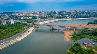 Набережная р. Белой. Фото: Данил Ивлев, 2020